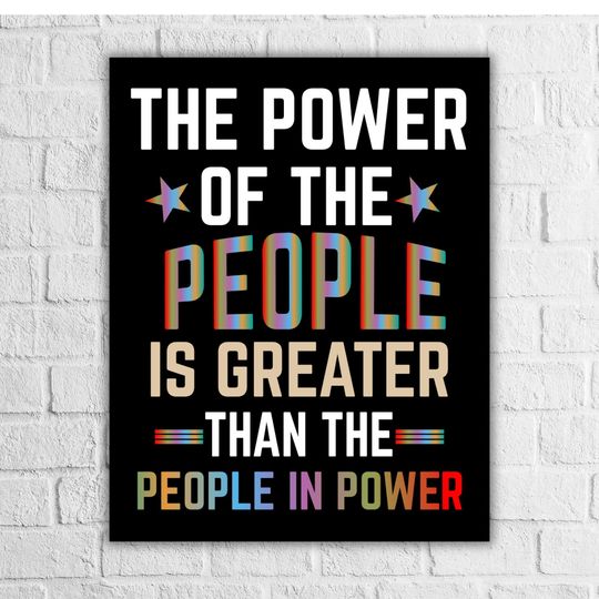 Discover Printable Anti-Trump Protest Sign, No Kings Day Political Posters,Resist & Rally Activist Sign,Anti-Trump March Art,Digital Download