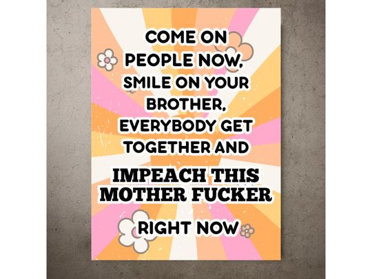 Discover Anti-Trump Protest Sign: No Kings Rally Art (Digital Download)