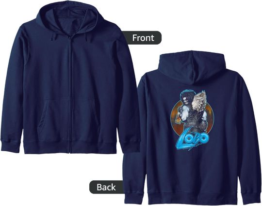 Discover Lobo Gut Rot Zip Hoodie, Gift For Fans