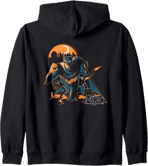 Discover Beware the Batman Cityscape Zip Hoodie, Gift For Fans