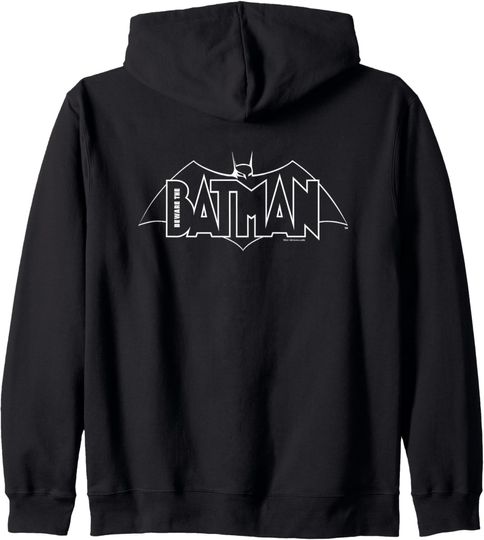 Discover Beware the Batman Bat Logo Zip Hoodie, Gift For Fans