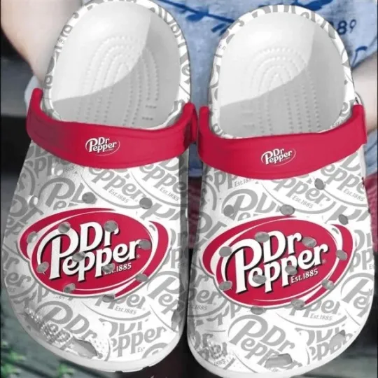 Dr Pepper Unisex 3D Clogs for Men and Women