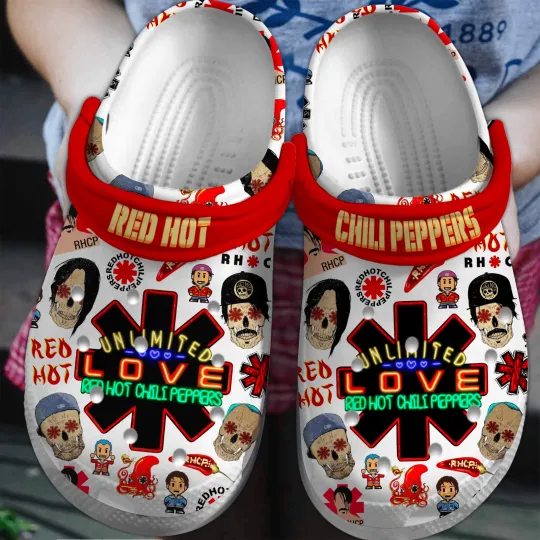 Discover Red Hot Chili Peppers Clogs, Crocband Shoe for Men and Women