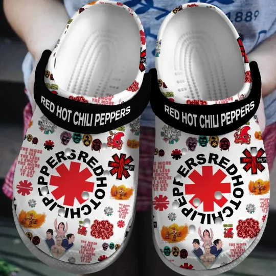 Discover DGH4 Red Hot Chili Peppers Music Clogs for Men & Women