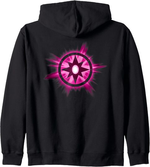 Green Lantern Sapphire Glow Zip Hoodie, Gift For Fans