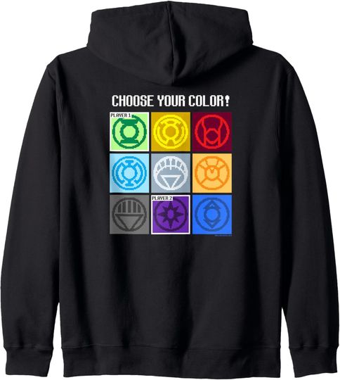 Discover Green Lantern Choose your Color Zip Hoodie, Gift For Fans