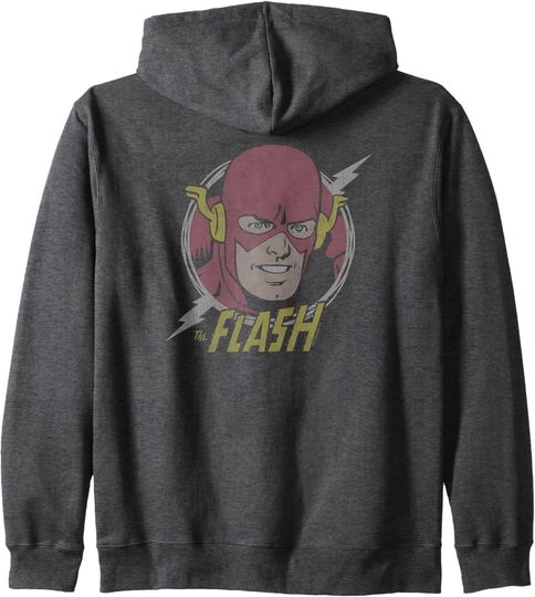 The Flash Vintage Voltage Zip Hoodie, Gift For Fans