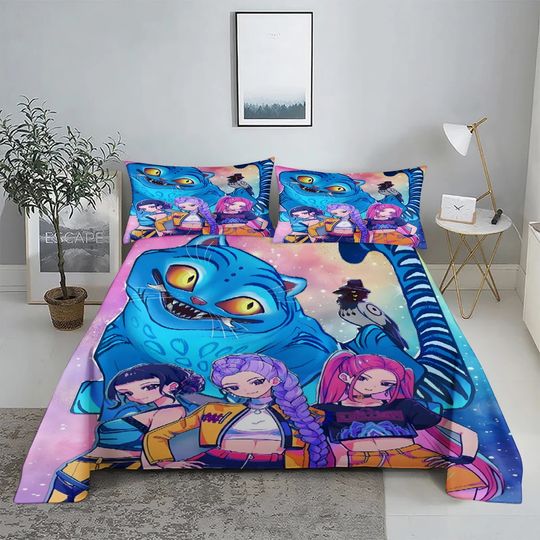 Kpop Demon Hunters Bedding Set