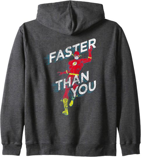 The Flash Faster Than You Zip Hoodie, Gift For Fans