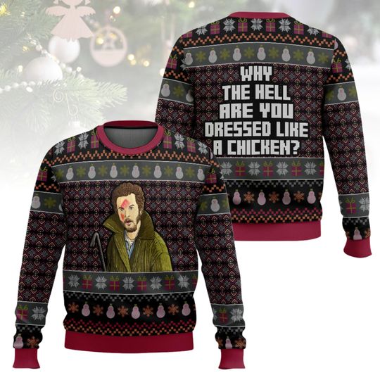 Discover Home Alone Christmas Ugly Sweater Marv Sweater Funny Xmas Gift For Fans Holiday Gift