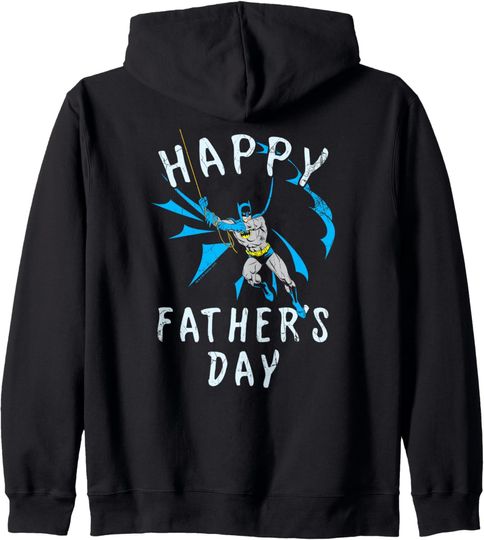Discover Batman Father's Day Zip Hoodie, Gift For Fans