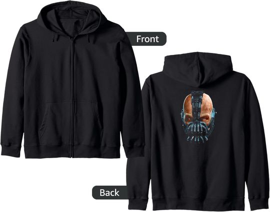 Batman Dark Knight Rises Painted Bane Zip Hoodie, Gift For Fans