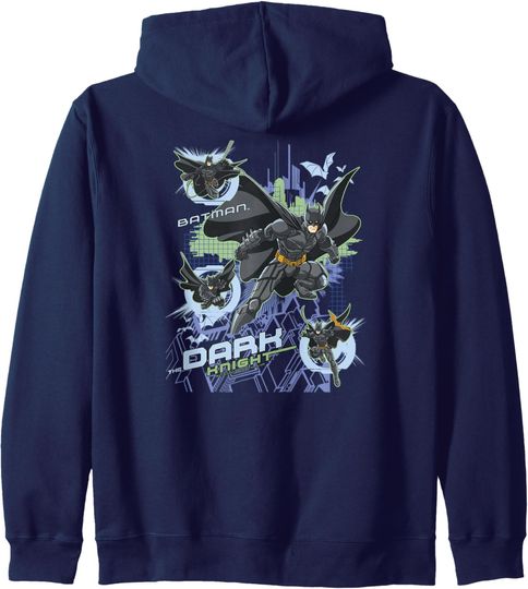 Batman Dark Knight Attack From All Sides Zip Hoodie, Gift For Fans