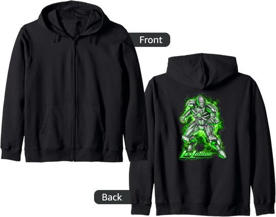 Discover Superman Kryptonite Powered Zip Hoodie, Gift For Fans