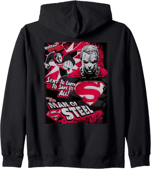 Discover Superman Save Us All Zip Hoodie, Gift For Fans