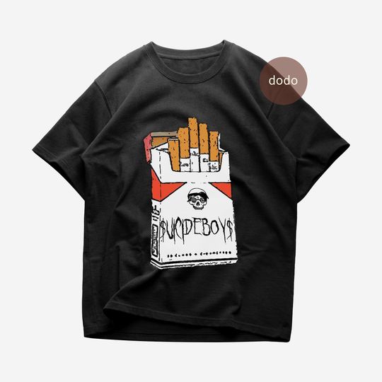 Discover Suicideboys T-Shirt - Rap Music Shirt - Cigarettes Design - Suicideboys Album Shirt - Suicideboys Merch - Unisex Rapper Clothing