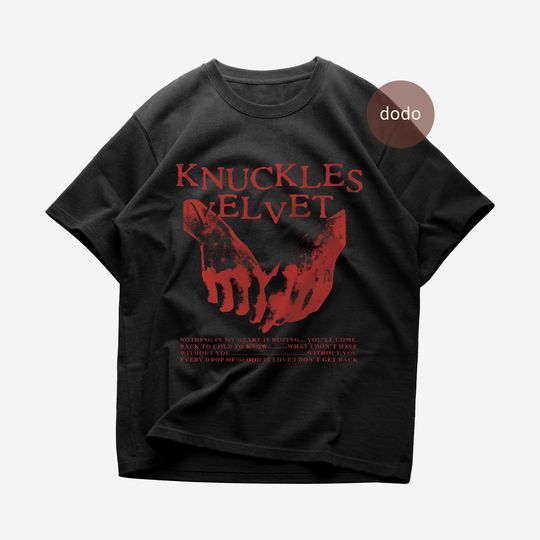 Discover Ethel Cain T-Shirt - Pop Music Shirt - Knuckles Velvet - Ethel Cain Album Shirt - Ethel Cain Merch - Unisex Pop Clothing