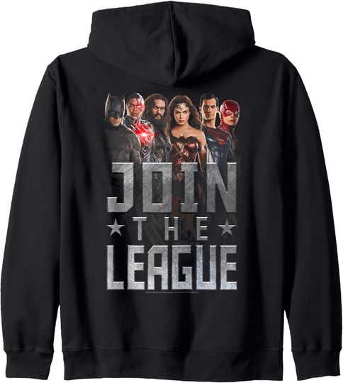Justice League Movie Join the League Zip Hoodie, Gift For Fans