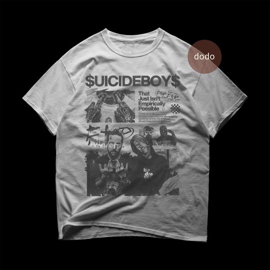 Discover Suicideboys T-Shirt - Rap Music Shirt - That Just Isn't Empirically Possible - Suicideboys Merch - Unisex Rapper Clothing