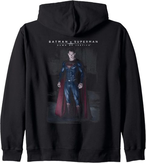 Batman v Superman Stand Tall Zip Hoodie, Gift For Fans