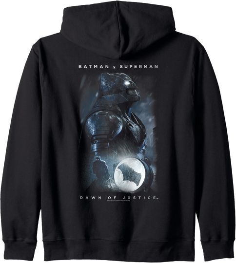 Discover Batman v Superman Signal Zip Hoodie, Gift For Fans