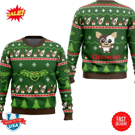 Gremlins Ugly Christmas Sweater