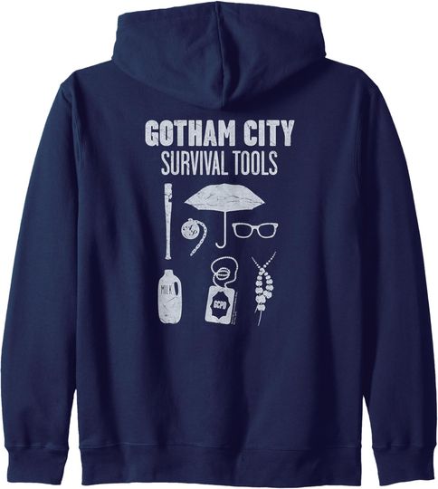 Discover Gotham Survival Tools Zip Hoodie, Gift For Fans