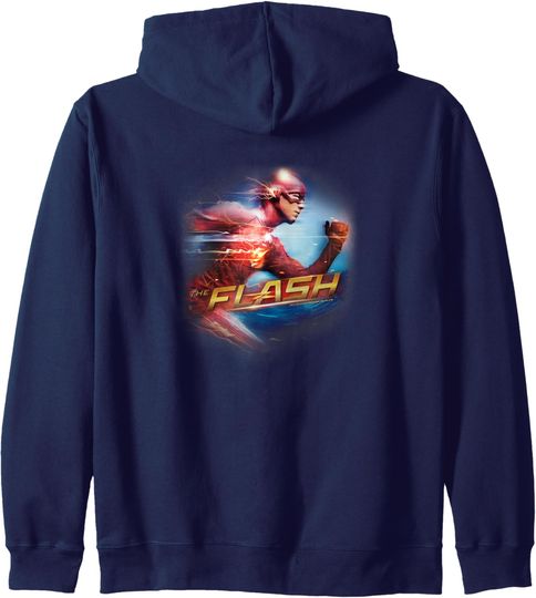 The Flash TV Series Fastest Man Zip Hoodie, Gift For Fans