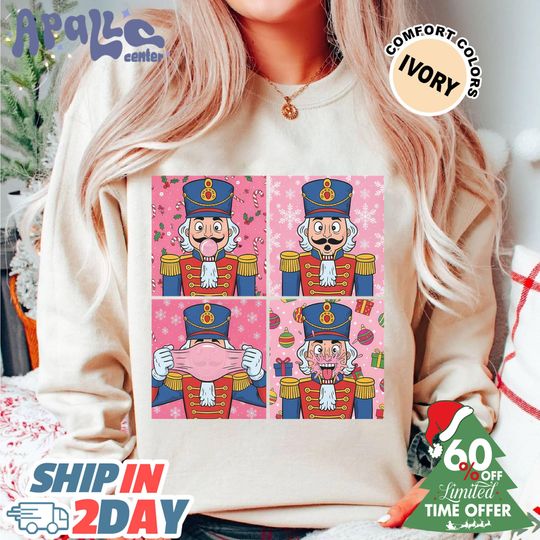 Discover Nutcracker Matching Family Holiday Christmas Shirt, The Nutcracker Merry Christmas, Couple Outfit, Christmas Squad Party