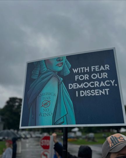 Discover Protest Sign Downloadable - America Has No King