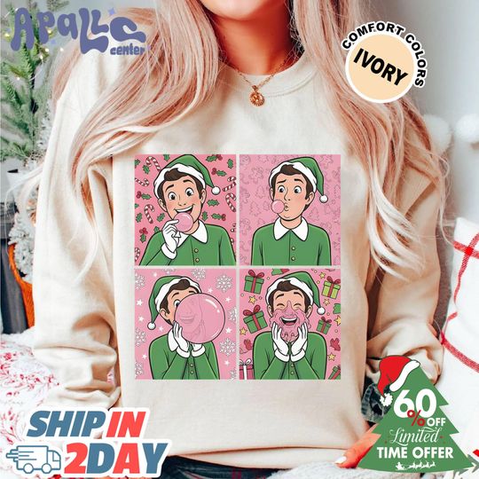 Buddy the Elf Matching Family Holiday Christmas Shirt, Funny Xmas Group Shirt, Couple Outfit, Christmas Squad DisneyTrip