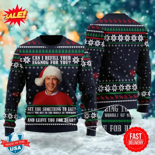 Clark Griswold National Lampoon's Christmas Ugly Sweater