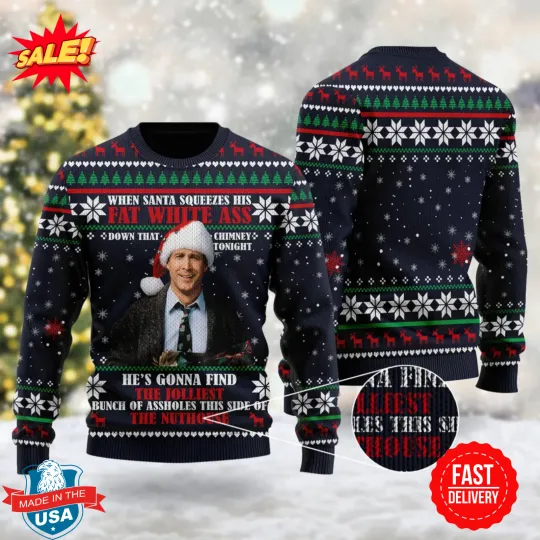 Clark Griswold National Lampoon's Christmas Vacation Ugly Sweater