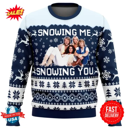 Discover Snowing Me Snowing You Appa Ugly Christmas Sweater