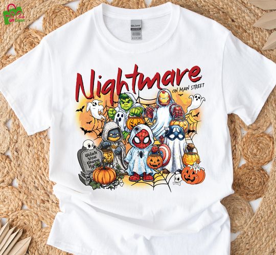 Halloween Nightmore T-Shirt, Pumpkin T-Shirt, Avengers Halloween Tee, Marvel Hulk T-Shirt