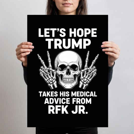 Discover No Kings Protest Sign Printable  Anti-Trump Protest Poster For March, Political Activist Rally Sign, Political Halloween