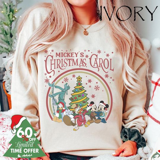 Discover Mickey's Christmas Carol Shirt, Mickey And Friends Christmas Shirt, Mickey's Very Merry Xmas Party Magic Kingdom Holiday Family Christmas