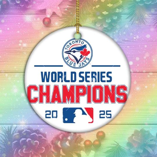Discover Blue Jays Champions Ornament, Baseball Ornament, Blue Jays Christmas Ornament, Champion Gift for Ornaments Decor