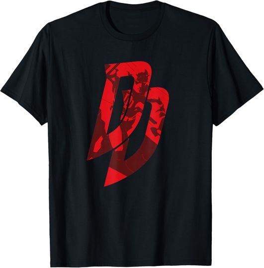 Marvel Daredevil Logo T-Shirt T-Shirt