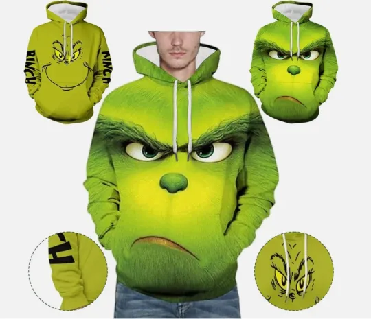 Discover Christmas 3D Print Hoodie Sweatshirt Men Women Unisex Hooded Pullover Top