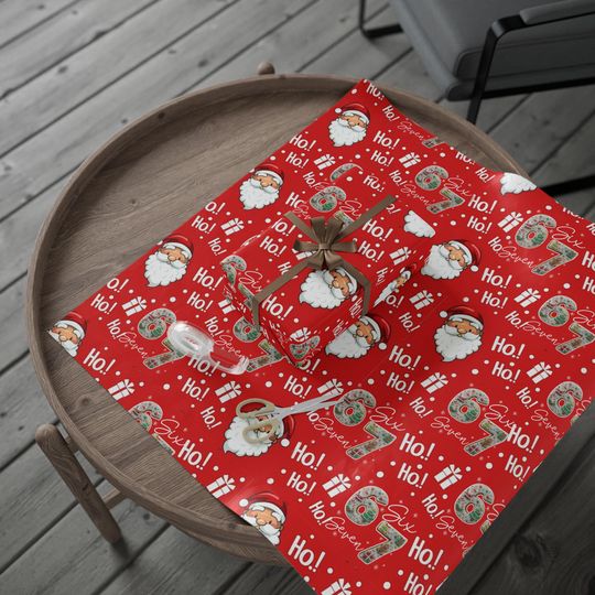 Discover Gen Alpha 67 Ho Ho Ho Wrapping Paper Christmas, Santa Funny Gift Wrap for Birthdays, Holidays & Parties, 67 meme gifts, Gift Wrap for Teens
