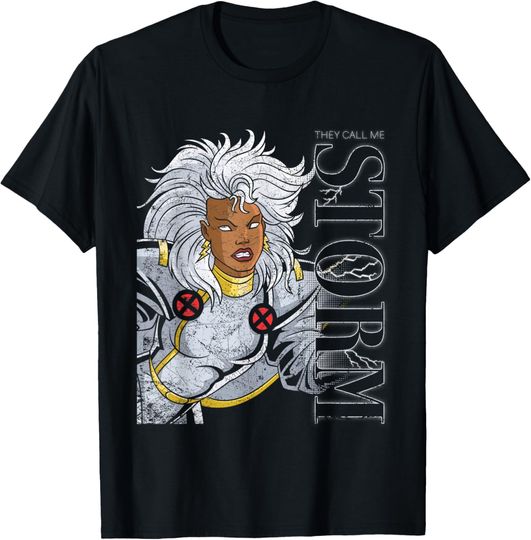 Discover Marvel X-Men They Call Me Storm 90s Retro T-Shirt