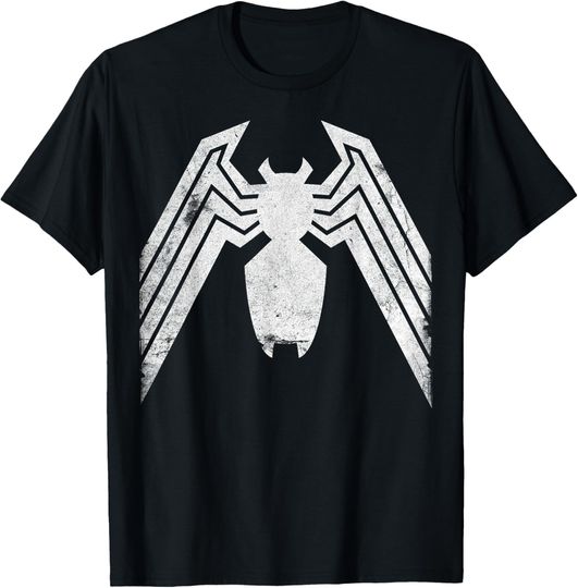 Discover Marvel Comics Retro Classic Venom Distressed Emblem T-Shirt
