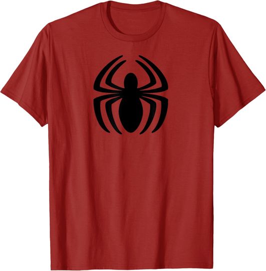 Discover Marvel Ultimate Spider-Man Iconic Chest Logo T-Shirt