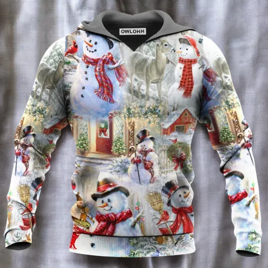 Discover Christmas Snowman Merry Xmas Hoodie
