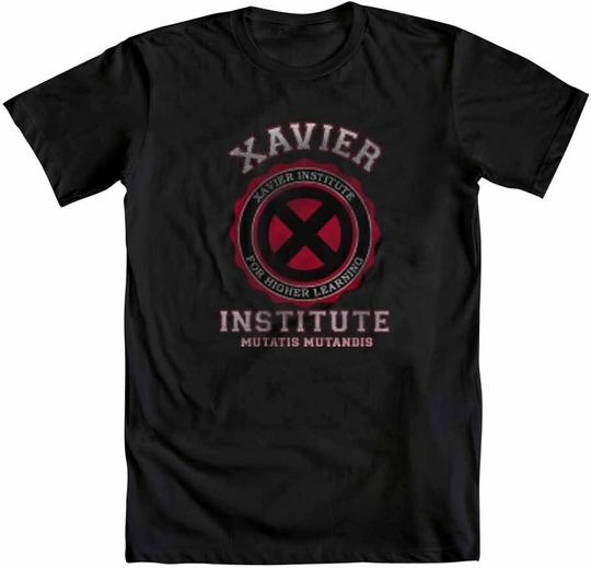 Discover Marvel X-Men Xavier Institute Logo Adult T-Shirt
