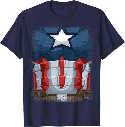 Discover Marvel Captain America Movie Avengers Halloween Costume T-Shirt