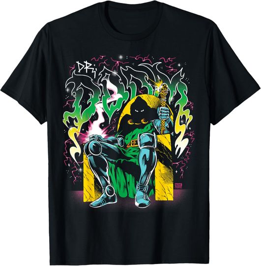 Fantastic Four - Dr. Dooom Metal T-Shirt