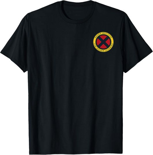 Discover Marvel X-Men Xavier Institute For Higher Learning Pocket T-Shirt
