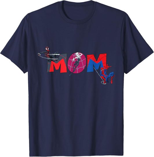 Discover Marvel Spider-Man Trio Mom Mother's Day Family Trip Birthday T-Shirt